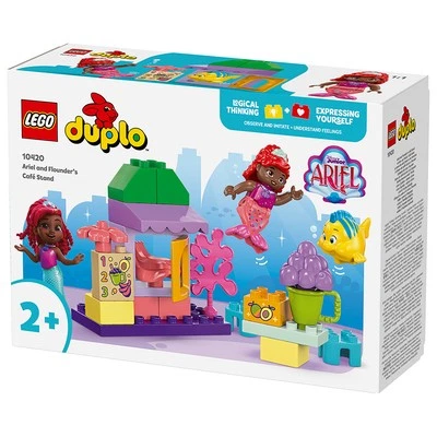 Lego Duplo Disney Arielle und Flunder Cafe Ständer - Bild 1 von 4