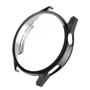 Pc Frame Tempered Glass Case Compatible For Watch Gt3 42Mm 46Mm Sma HLF - Photo 1 sur 10