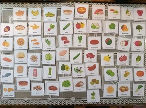 Kleine Kommunikationskarten, Bildkarten, Meal Prep, Lernkarten, aus PAPIER - Bild 1 von 5