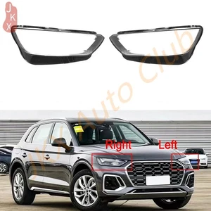 Left+Right Front Headlight Lens Frame + Sealant q For Audi Q5 SQ5 2021 2022 2023 - Bild 1 von 10