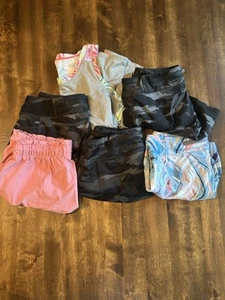 Lot Of 6 Athleta Girl Skort, Shorts & Tank Size 14 & 16 - Picture 1 of 13