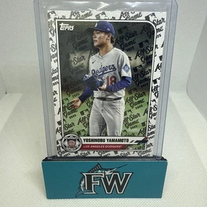 2025 Topps All-Star Game Yoshinobu Yamamoto #27 LA Dodgers World Series MVP - Picture 1 of 2