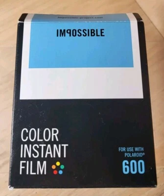 Impossible Color Instant Film For Use With Polaroid 600 - Production Date: 06/16 - Image 1 of 4