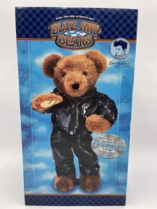 Vintage Blue Sky Bears Dancing Singing Elvis Presley Bear in box w/coa New - Picture 1 of 10