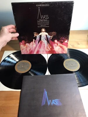 Leonard Bernstein’s Mass Columbia Vinyl Record Album - Image 1 of 4