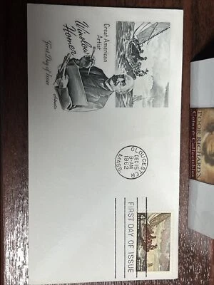 Scott #1207 4 Cent Stamp Winslow Homer 1ST Day Issue FD1008 - Image 1 of 4