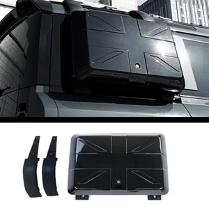 Black Side Toolbox Storage Box Accessories fit LR Defender 110 90 130 2020-2025 - Picture 1 of 7
