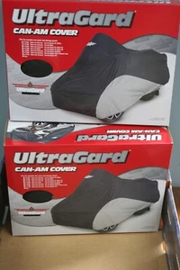 DELUXE CAN CAM RIKER ALL BLACK BIKE COVER with-windshield liner, storage - Bild 1 von 7