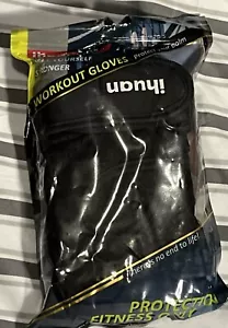 ihuan Ventilated Weight Workout Gloves Full Finger Wrist Wrap Support Large New - Picture 1 of 21