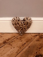 Wicker Heart Hanging Decorations, perfect for Wedding / Parties