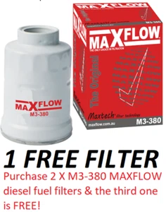 Fuel Filter For Ford Ranger PJ PK 2.5L 3.0L WL-AT Toyota Models Genuine Maxflow® - Picture 1 of 1