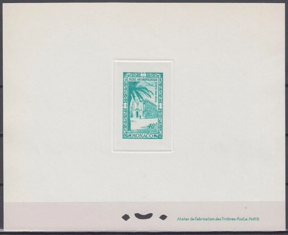 Monaco ScC23 Plane, Anthropological Museum, Deluxe Proof - Image 1 of 1