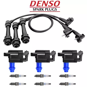 DENSO Platinum TT Spark Plug + Ignition Coil Wire For 98-05 Lexus GS300 3.0L L6 - Picture 1 of 1