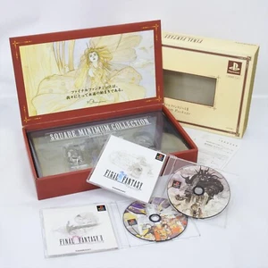 PS1 FINAL FANTASY I II 1 2 Premium Package Monochrome Version Playstation 2862 - Picture 1 of 12