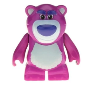 Lego Lotso 7789 Magenta Bear Toy Story 3 Animal Figure Minifigure - Picture 1 of 2