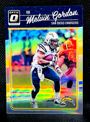 2016 Panini Donruss Optic NFL - MELVIN GORDON #84 - Silver Prizm Holo - CHARGERS - Image 1 of 2