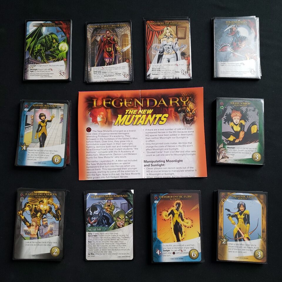 Legendary: A Marvel Deck Building Game – The New Mutants, Board Game