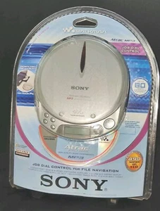 SONY CD WALKMAN D-NE510 TRAGBARER CD PLAYER ATRAC3 PLUS MP3 NEU VERSIEGELT VTG RARITÄT - Bild 1 von 18