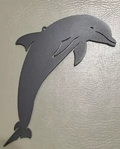 REDLINE STEEL HANDCRAFTED “DOLPHIN” (10” x 5”) DECOR - Picture 1 of 3