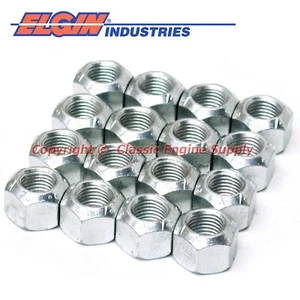 Nuevo conjunto de tuercas de bloqueo de brazo rockero 1966-1990 Chevy bb 454 427 402 396 366 - Imagen 1 de 1