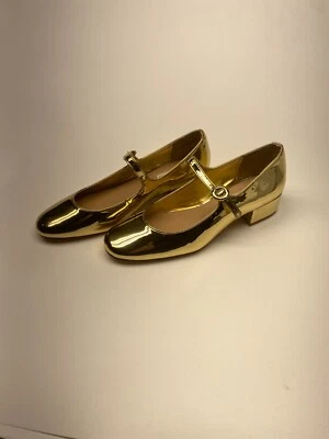 Steve Madden Womens Sessily Soft Gold Mary Jane Pump Sz 10 - Image 1 of 4