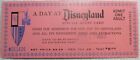 1957 DATE STAMPED COMPLIMENTARY ADMISSION TO DISNEYLAND RARE OPPORTUNITY