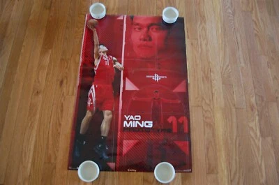 2004 Costacos Yao Ming Basketball Poster - Houston Rockets — 第 1/3 张图片
