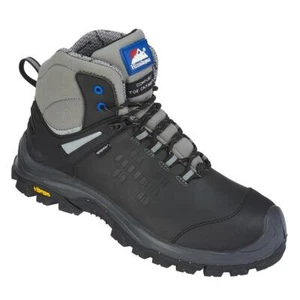 Botas de seguridad Himalayan Vibram cuero negro compuesto puntera/entresuela #5703 - Imagen 1 de 1