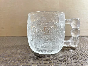 1993 McDonalds Flintstones " Rocky Road " Glass Mug /Cup RocDonalds - Picture 1 of 6