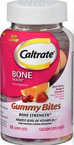 CALTRATE GUMMY BITES Calcium +D 50 ct - Picture 1 of 1