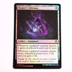 MTG Artifact - Reaper's Talisman FOIL - D&D: Adventures in the Forgotten Realms - Picture 1 of 1