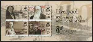 Isla de Man 2007 - Mi-Nr. Bloque 60 ** - MNH - Liverpool - Imagen 1 de 1