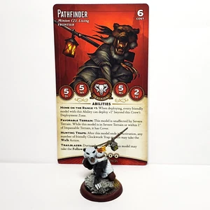 PATHFINDER (6 COST) GUILD FACTION MALIFAUX   PAINTED W/CARD - Picture 1 of 7
