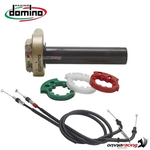 Comando gas rapido XM2 Domino oro senza manopole e con cavi Honda CBR600RR 2008 - Imagen 1 de 1