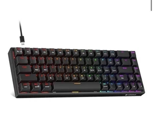 Teclado mecánico para juegos KOORUI 60%, colores mezclados retroiluminado LED - Imagen 1 de 1