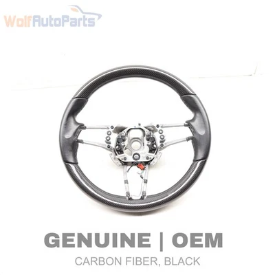 2017-2024 PORSCHE MACAN - 3-Spoke Steering Wheel 95B419091AL - Image 1 of 4