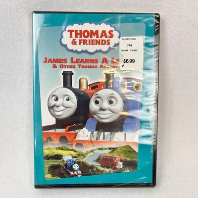 Thomas & Friends 2009 DVD James Learns A Lesson & Other Thomas Adventures New - Image 1 of 4