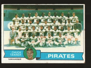1979 Topps Baseball #244 - Pittsburgh Pirates/Chuck Tanner TC, MGR, CL 79-006 - Imagen 1 de 2