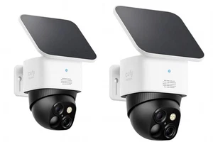 2 Pack Eufy SoloCam S3 Pan Tilt Outdoor Solar Security Cameras – No Monthly Fees - Picture 1 of 5