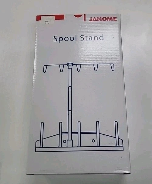 Janome 5 Thread Spool Stand - New in Box - Part # 859430009 (Skyline S3, S5, S7) - Image 1 of 3