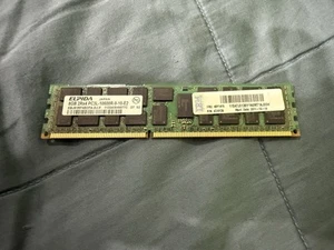 Mémoire RAM pour serveur ELPIDA EBJ81RF4ECFA-DJ-F 8 Go 2Rx4 PC3L-10600R-9-10-E2 DDR3 - Photo 1/2