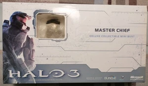 Halo 3 Gentle Giant GREEN Master Chief Deluxe Bust Statue Rare Limited 4886/5000 - Picture 1 of 6