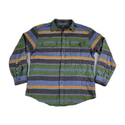 Pendleton Thomas Kay Striped Western Shirt Men's LG Multicolor  Long Sleeve - Image 1 of 4