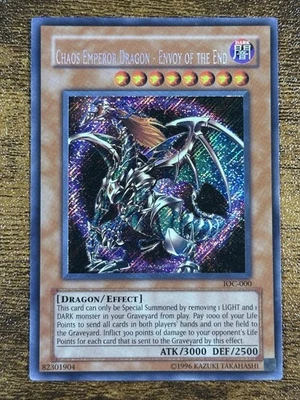 Misprint Chaos Emperor Dragon Envoy of the End IOC-000 LP Name Shift - Image 1 of 2
