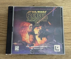 Star Wars Rebel Assault II (PC, 1995) 2-Disc Set – LucasArts – Tested – VG - Picture 1 of 7