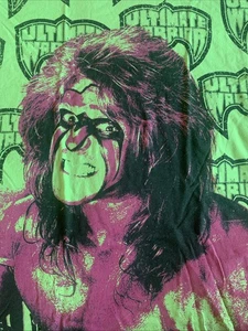 NEW w/tags WWE x Ultimate Warrior Full Print Graphic T-Shirt Size XL - Picture 1 of 5