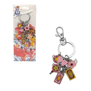 SAKURA MAGICAL ITEMS AND ACCESSORIES Cardcaptor Sakura 6 Pcs. Key Chain Set - Picture 1 of 3