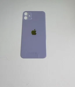 iPhone 11 Backcover Szklana pokrywa baterii BIG HOLE Duża otwór na aparat z logo - Zdjęcie 1 z 2