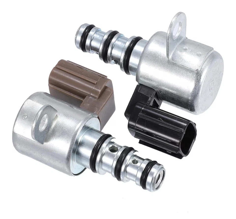 Juego de solenoide de cambio de transmisión Honda Acura A & B marrón y negro Foto 1 de 3