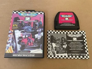 Sega Mega Drive Micro Machines 2 CIB Boxed Pal Version Fast Despatch Next Day - Picture 1 of 23